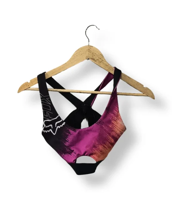 Top deportivo negro FOX TECH – Talla XS