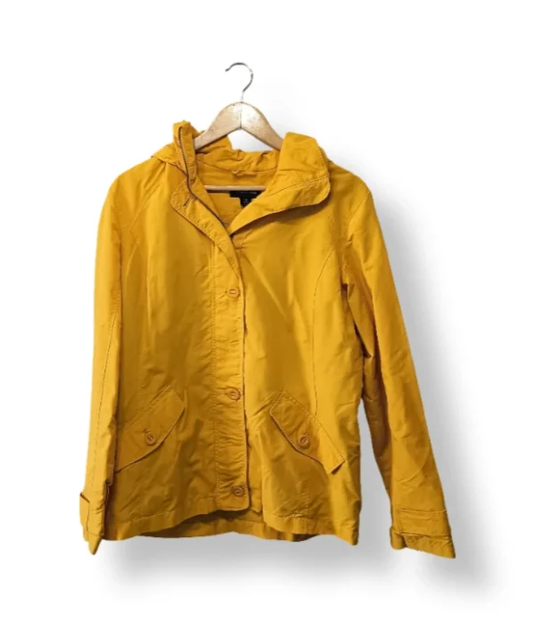 IMG_20251022_174649 Chaqueta impermeable amarilla Lands’ End – Talla M