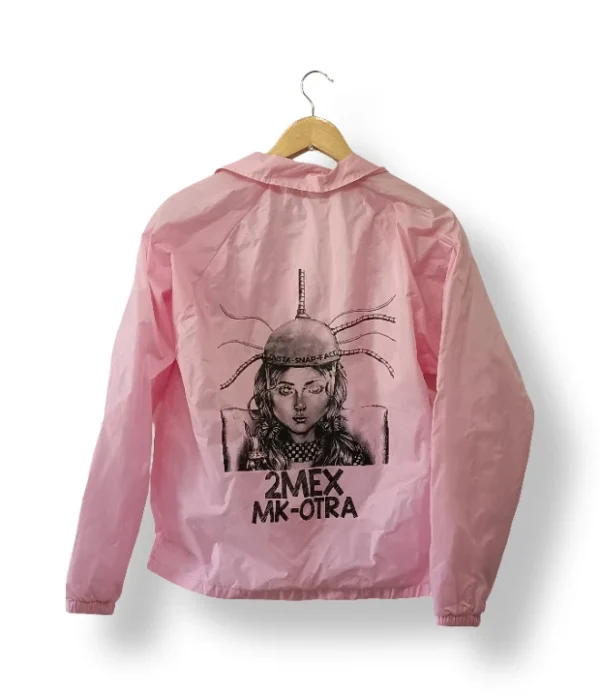 Cortaviento rosa ilustrado Augusta Sportswear – Talla S