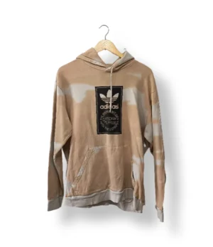 Polerón Adidas Tie Dye beige talla L