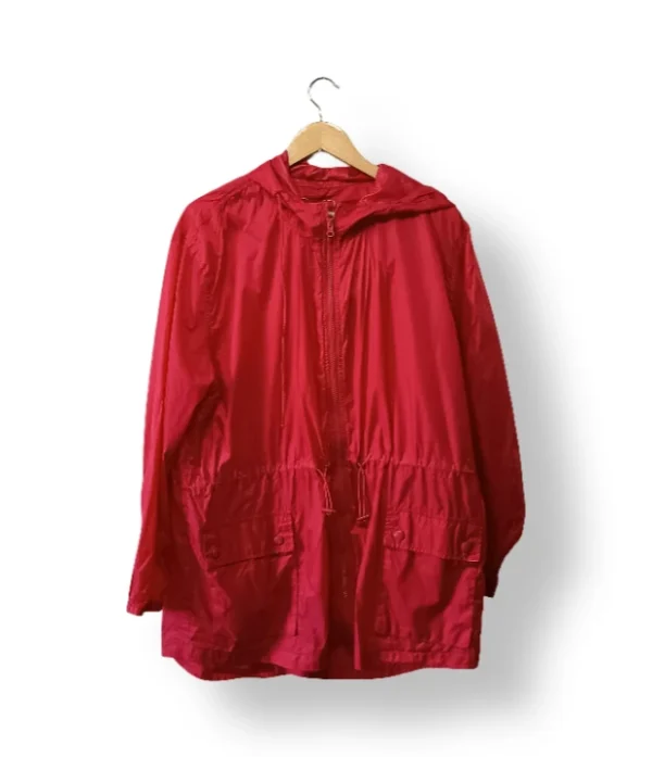 Cortaviento coral American Eagle talla L