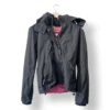 IMG_20251022_181111 Parka Superdry negra con interior fucsia (Talla M)