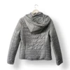 Chaqueta acolchada liviana Reserved gris plata (Talla 40)