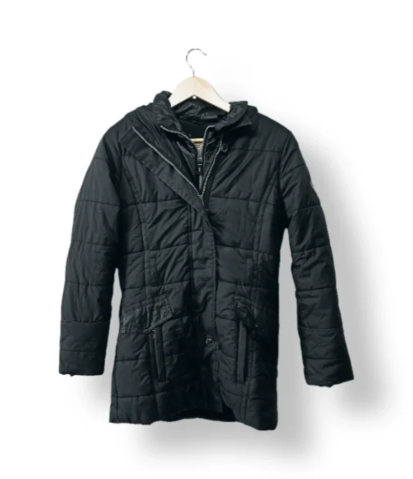 Parka impermeable S. Oliver negra (Talla L)