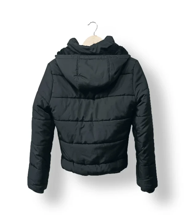 Chaqueta acolchada L.O.G.G. by H&M negra (Talla XS/S)