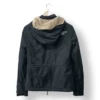 SUPERDRY Chaqueta Negra con Chiporro Interior (Talla S)