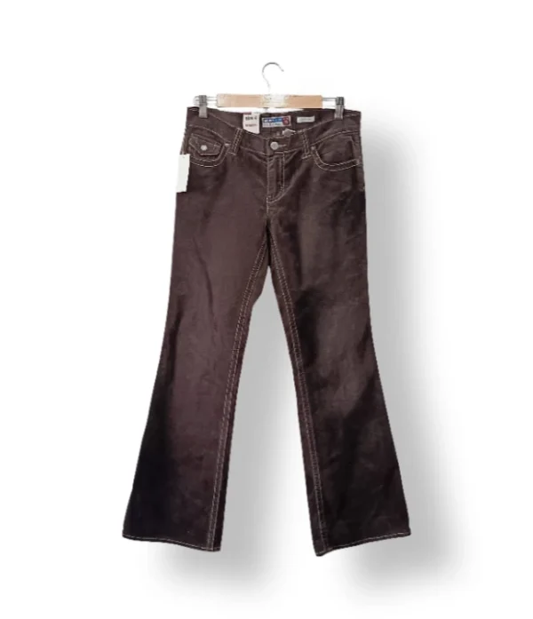 OLD NAVY Pantalón de Cotelé Café Bootcut (Talla 40)