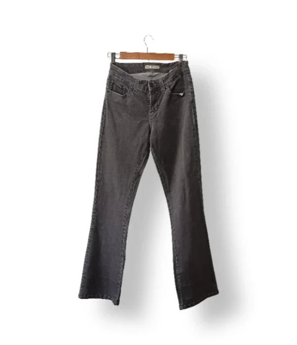 LEE Jeans Gris Bootcut con Bordado Posterior -Talla M