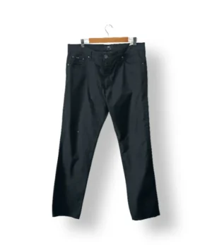 IMG_20251022_183830 BUGATTI Pantalón Negro de Algodón Premium (Talla L)