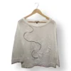 Sweaters beige con ancla en relieve Tommy Hilfiger