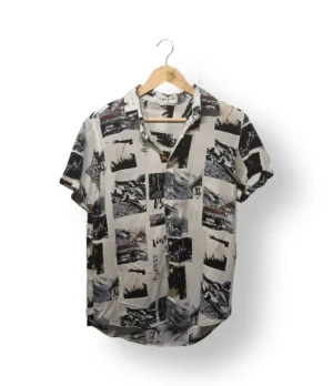 IMG_20251106_180504 Camisa estampada Lurvy manga corta-Talla S