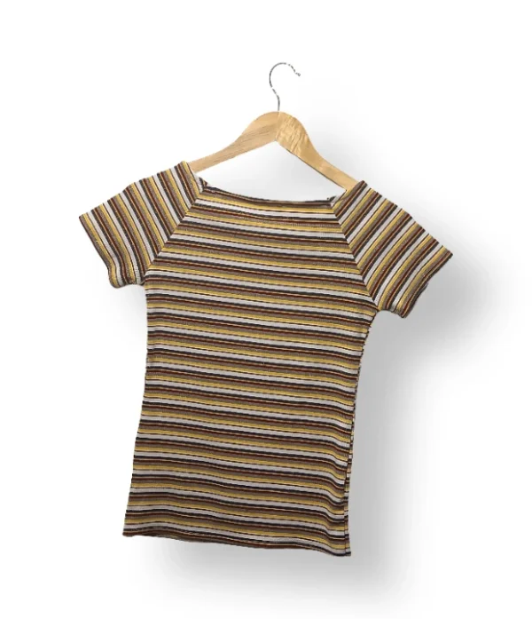 Polera a rayas multicolor Candida – Talla S