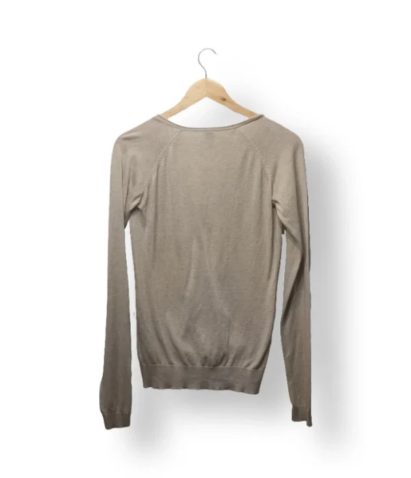 Cárdigan beige clásico Piazza Italia – Talla L