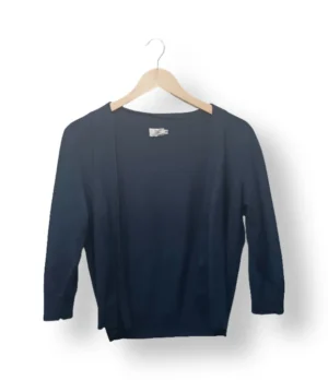 Cárdigan azul marino Cielo – Talla L/XL