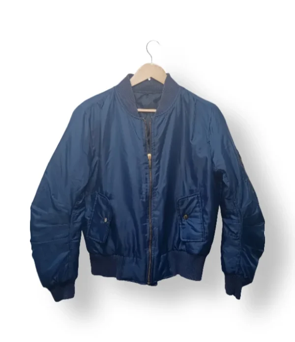 Chaqueta bomber azul marino-Talla S/M