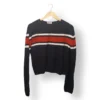 Sweater H&M con franjas rojas y beige – Talla M