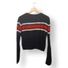 Sweater H&M con franjas rojas y beige – Talla M