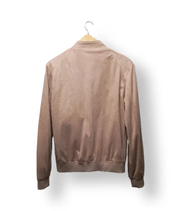 IMG_20251106_183449 Chaqueta bomber de gamuza sintética Zara Man- Talla M