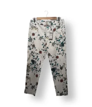 Pantalón floral Stefano Cocci- Talla 40
