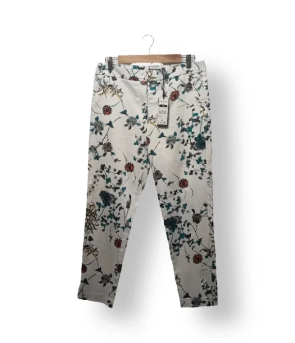 Pantalón floral Stefano Cocci- Talla 40