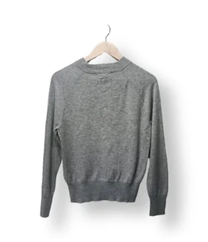 Sweater H&M con franjas rojas y beige – Talla M