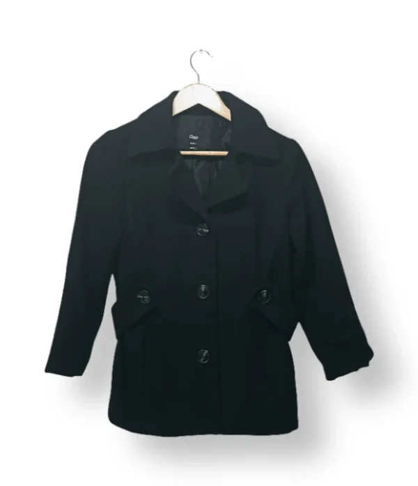 Abrigo corto negro GAP - Talla S