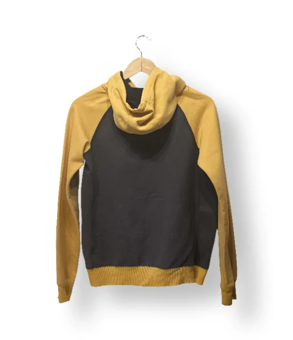 Polerón Adidas bicolor mostaza y gris – Talla S