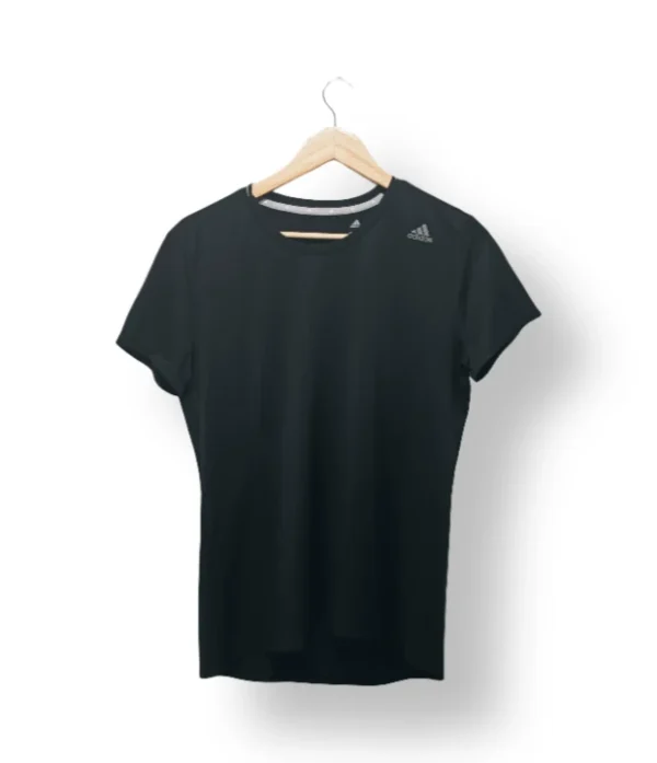 Polera deportiva negra Adidas – Talla S