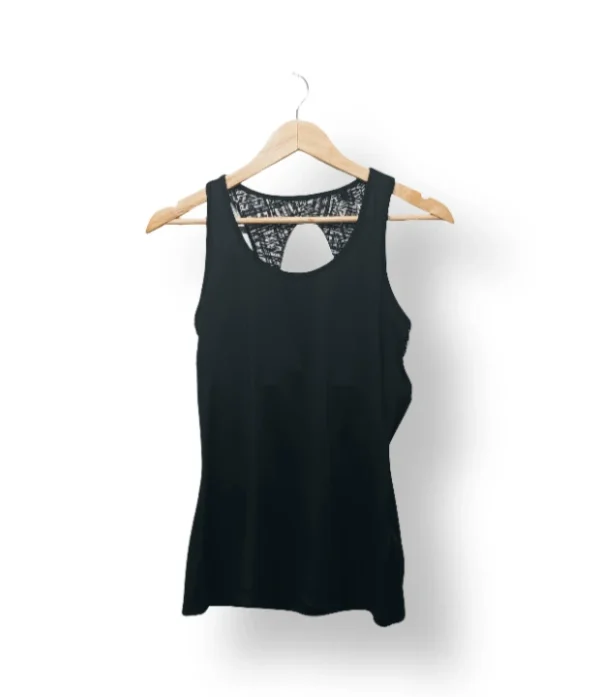 Top deportivo negro Crivit-Talla S