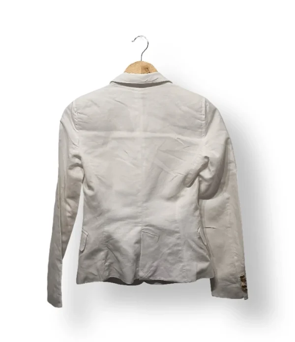 Blazer MNG blanco de lino – Talla XS/S