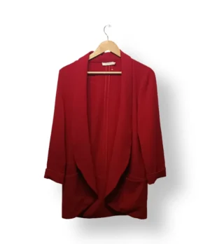 Tapado largo rojo – Talla M/L (estimada)