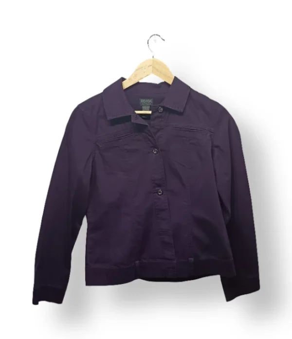 Chaqueta Additions by Chico’s púrpura – Talla M (estimada)