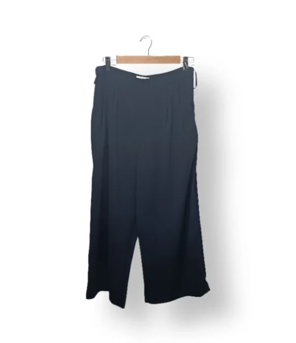 Pantalón Palazzo Azul Marino Warehouse (Talla M)