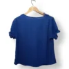 IMG_20251116_214847 Blusa azul con volantes ASH – Talla 40