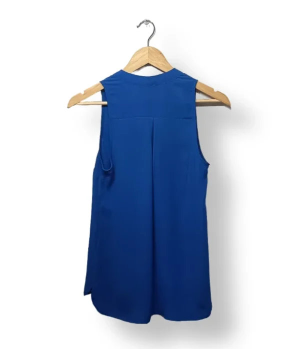 Blusa azul sin mangas GUESS – Talla XS/S