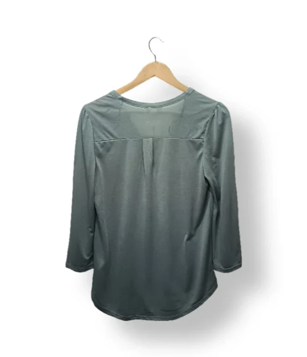 IMG_20251116_215116 Blusa H&M celeste soft, talla S (Nueva)