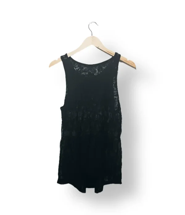 IMG_20251116_223433 lBlusa negra encaje transparente – Talla S/M (estimada)