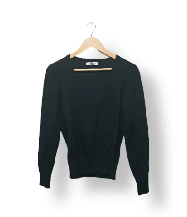 IMG_20251116_225443 Cárdigan negro clásico Anni Rolfi – Talla M