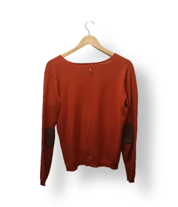 Suéter GAP Terracota con Coderas – Talla S