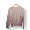Cárdigan rosa pastel Lands’ End – Talla L