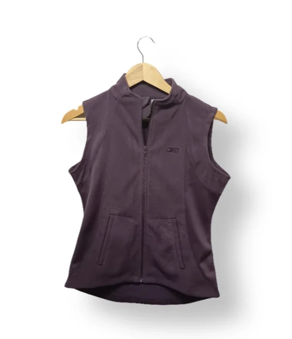 Chaleco Deportivo Reebok Fleece Morado – Talla S