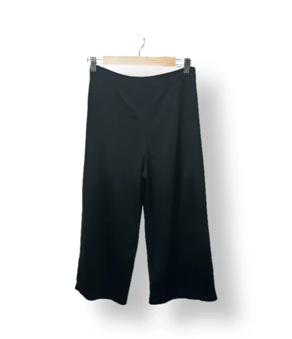 Pantalón palazzo negro liso – Talla referencial S/M