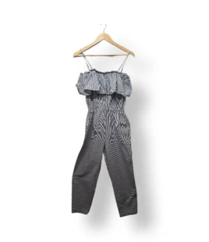 Enterito a rayas con volantito H&M – Talla S