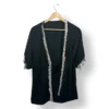 IMG_20251123_200143 Kimono negro con flecos Made in Italy – Talla estándar