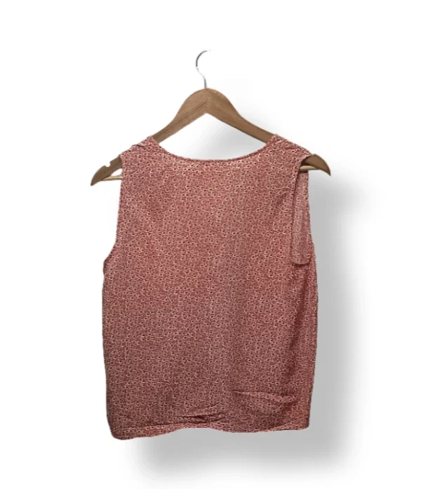 Blusa Estampada con Ajuste Frontal Artisan NY – Talla M