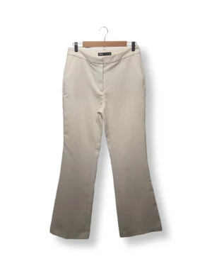 Pantalón Sastrero Beige Zara – Talla M