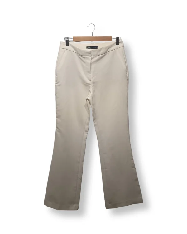 1000046994 Pantalón Sastrero Beige Zara – Talla M