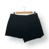 Falda short negra Zara de corte recto, talla M