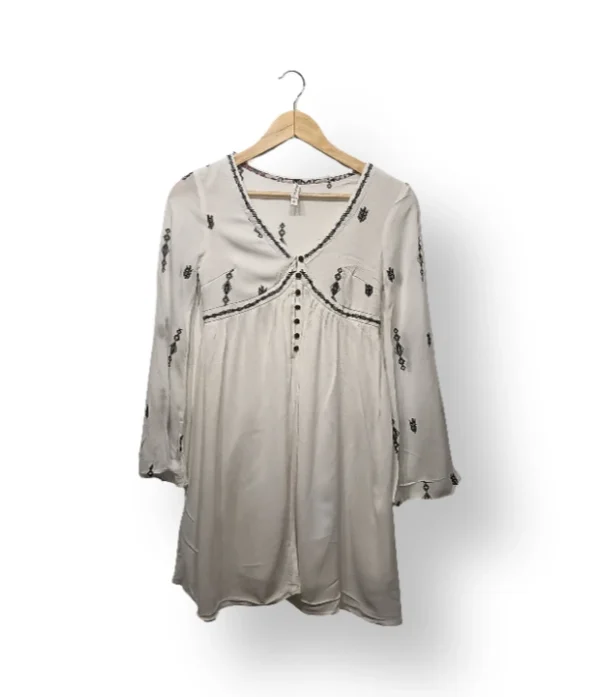 Vestido Boho Bordado Xhilaration (Talla S)