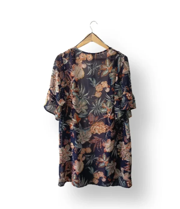 Kimono Estampado Floral Nicopoly – Talla M/L (Nuevo con Etiqueta)